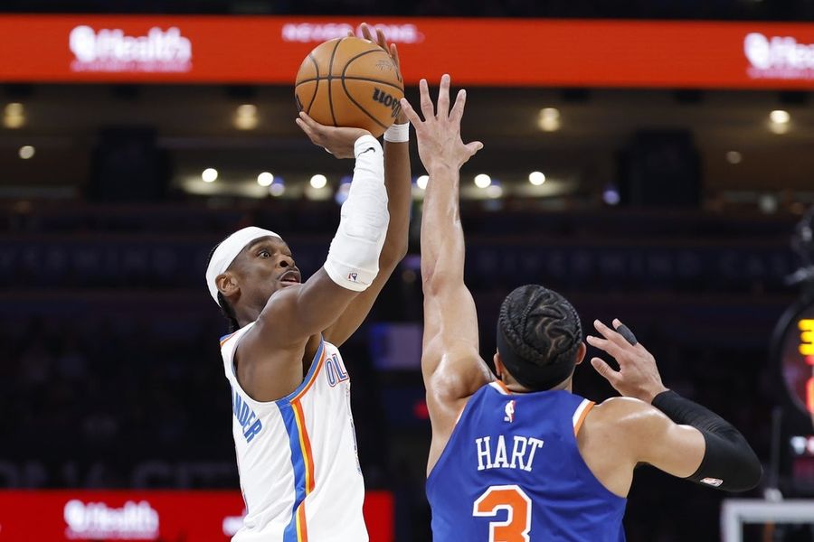 Thunder pursue franchise record against short-handed Pistons