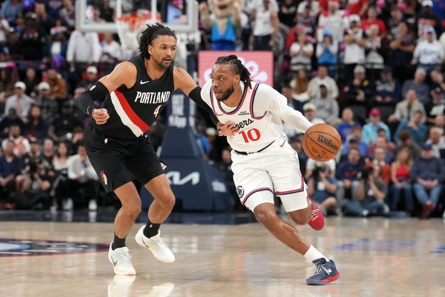 NBA: Portland Trail Blazers at Los Angeles Clippers